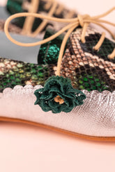 Blucher Ojo de tigre Green (plantilla extra)